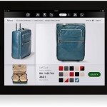 B2B tablet application concept to help seller - home screen - cart funnel - product page