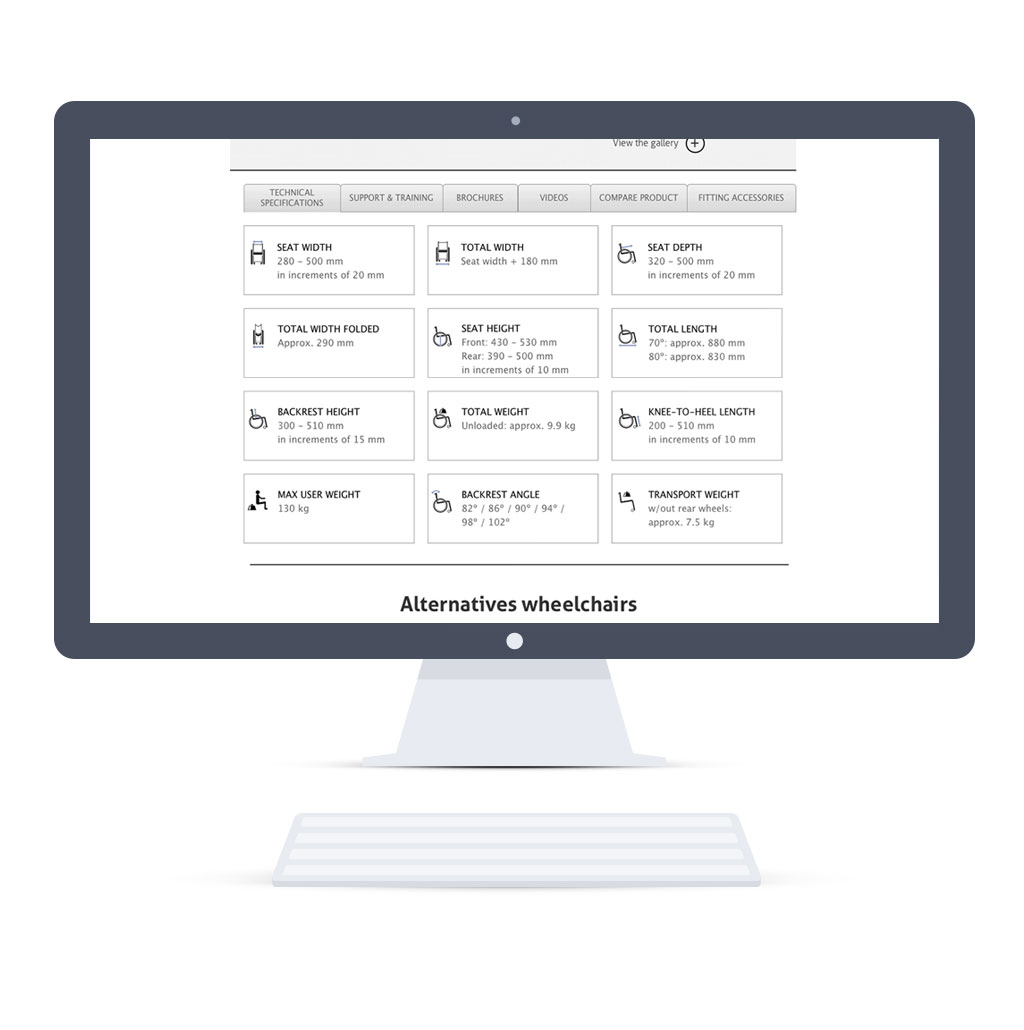 Home page on desktop (Responsive Web Design) - technical information part
